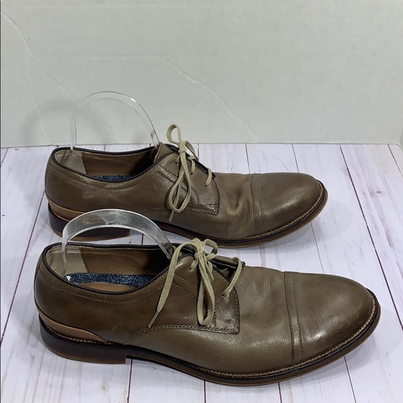 J & M capped toe lace up oxfords main image 7